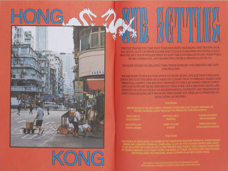 Food culture zines challenging power.